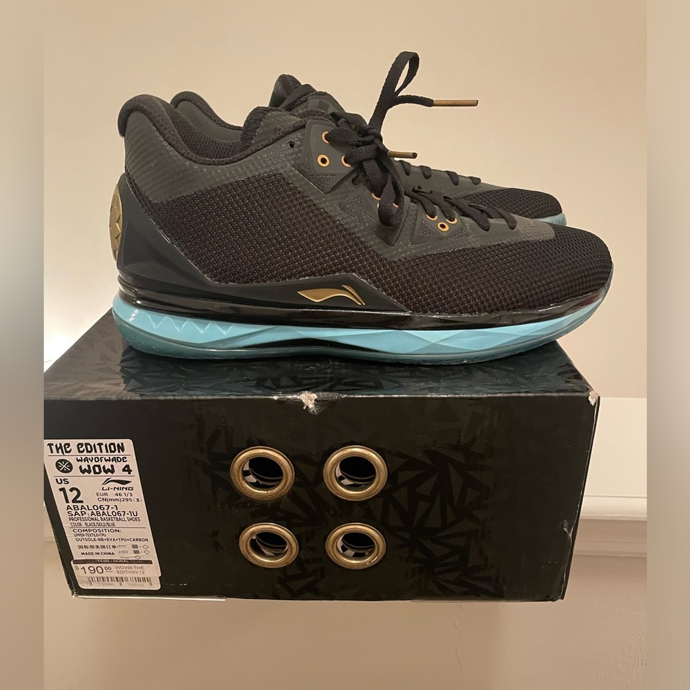Li-Ning Way of Wade 4 The Edition Boutique Size 12 Men's Basketball Shoes
